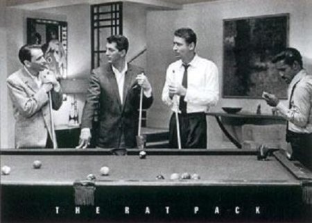Billiards Poster Rat Pack
