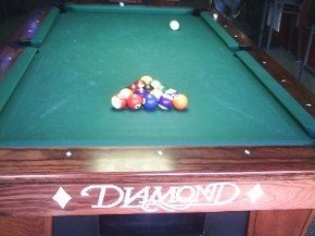 Billiard Game Rules, 8 Ball Racked.
