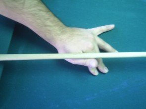 pool and billiards open bridge top view