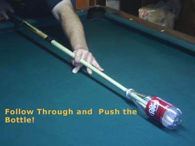 Pool Instruction, Billiards tips, develop straight stroke